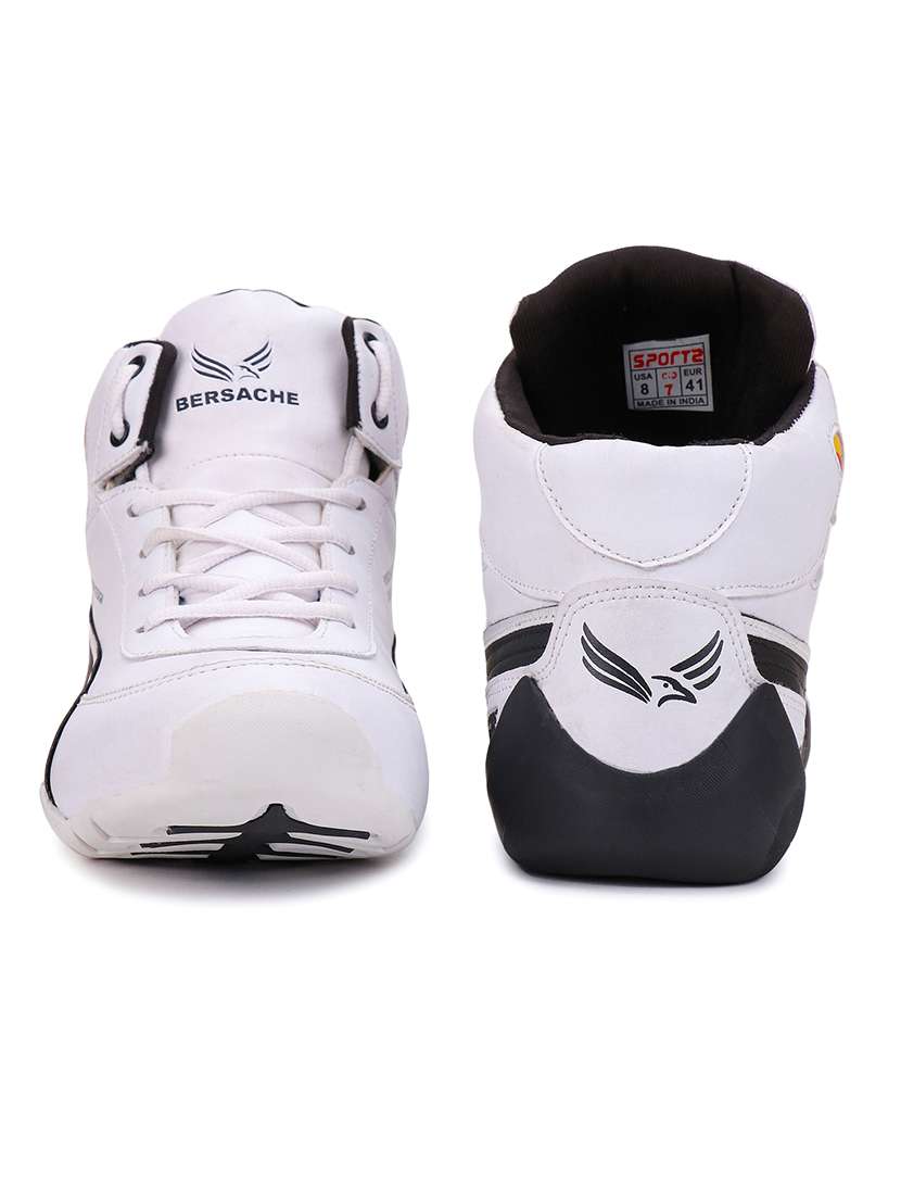 white lace up sports shoe - 19127101 - Standard Image - 5