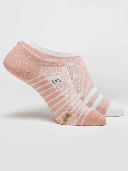 women's pack of 2 no show socks - 19127681 -  Standard Image - 0