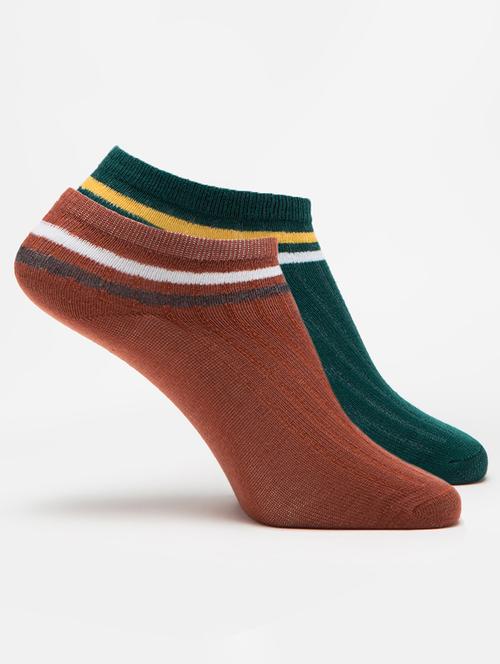 women's pack of 2 no show socks - 19127748 - Standard Image - 0