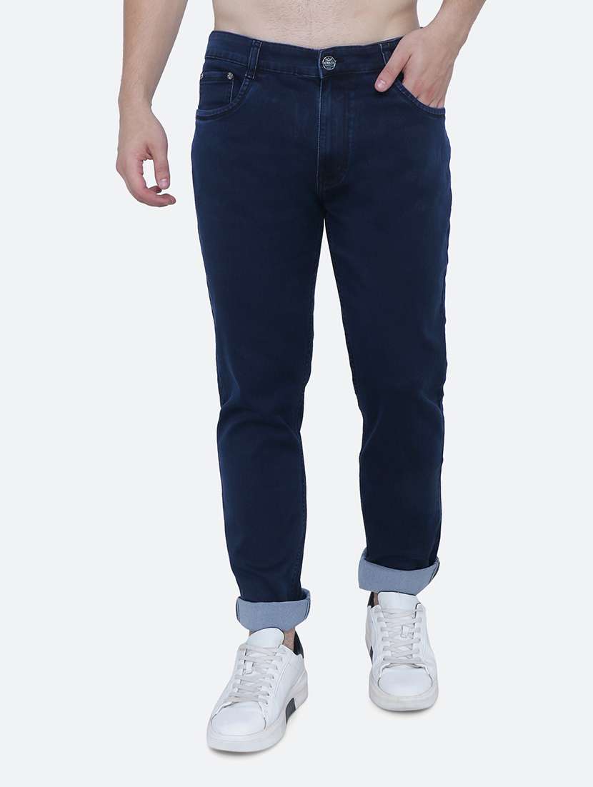 mens slim fit plain jeans