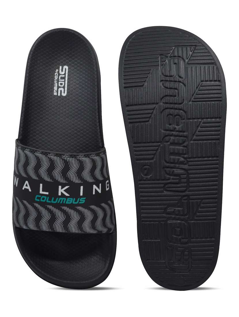 grey slip on slipper - 19128451 - Standard Image - 5