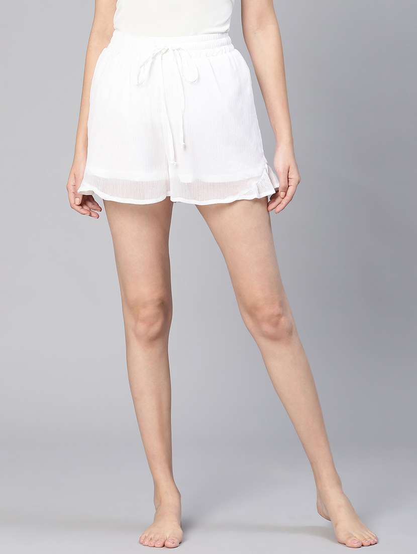 white solid short