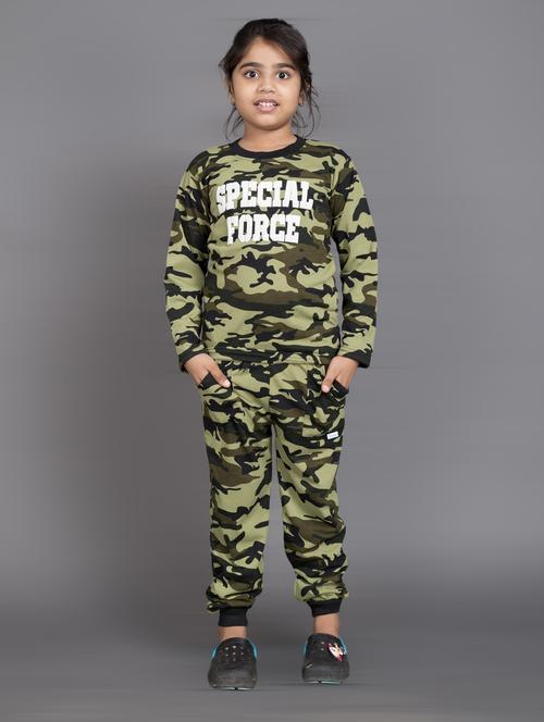 girls printed full length sets - 19129020 - Standard Image - 0