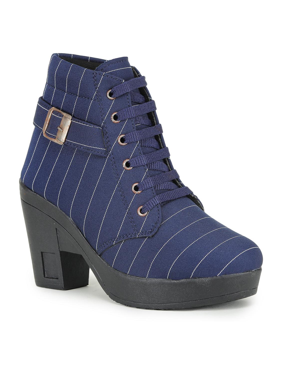 navy ankle boot - 19129235 -  Zoom Image - 0