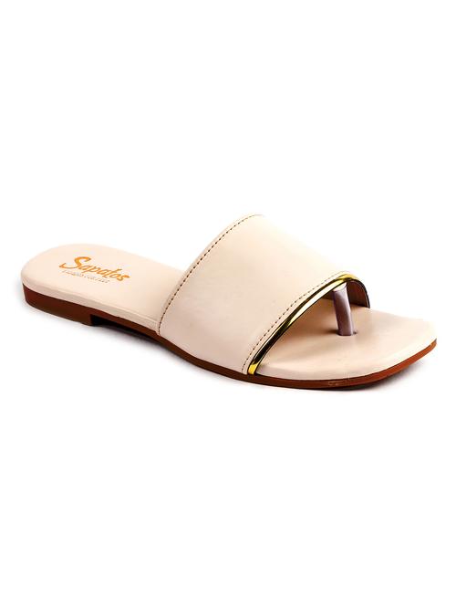 pink slip on sandals - 19129298 -  Standard Image - 0