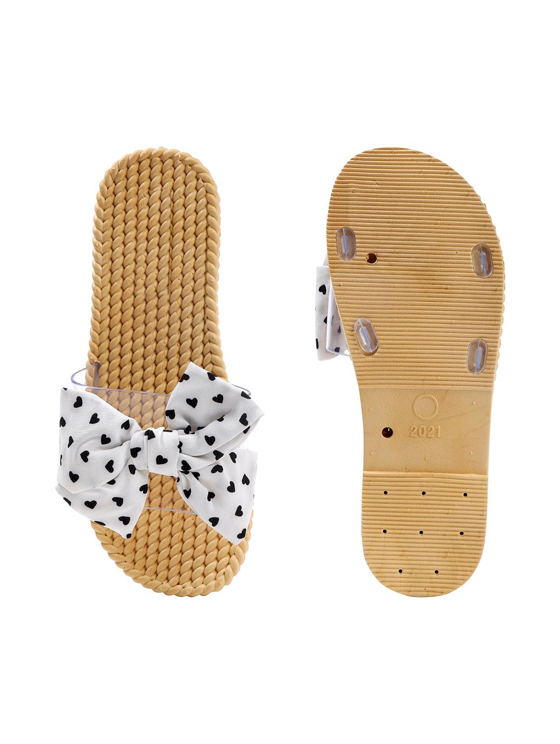 white fabric sandals - 19129370 - Standard Image - 3