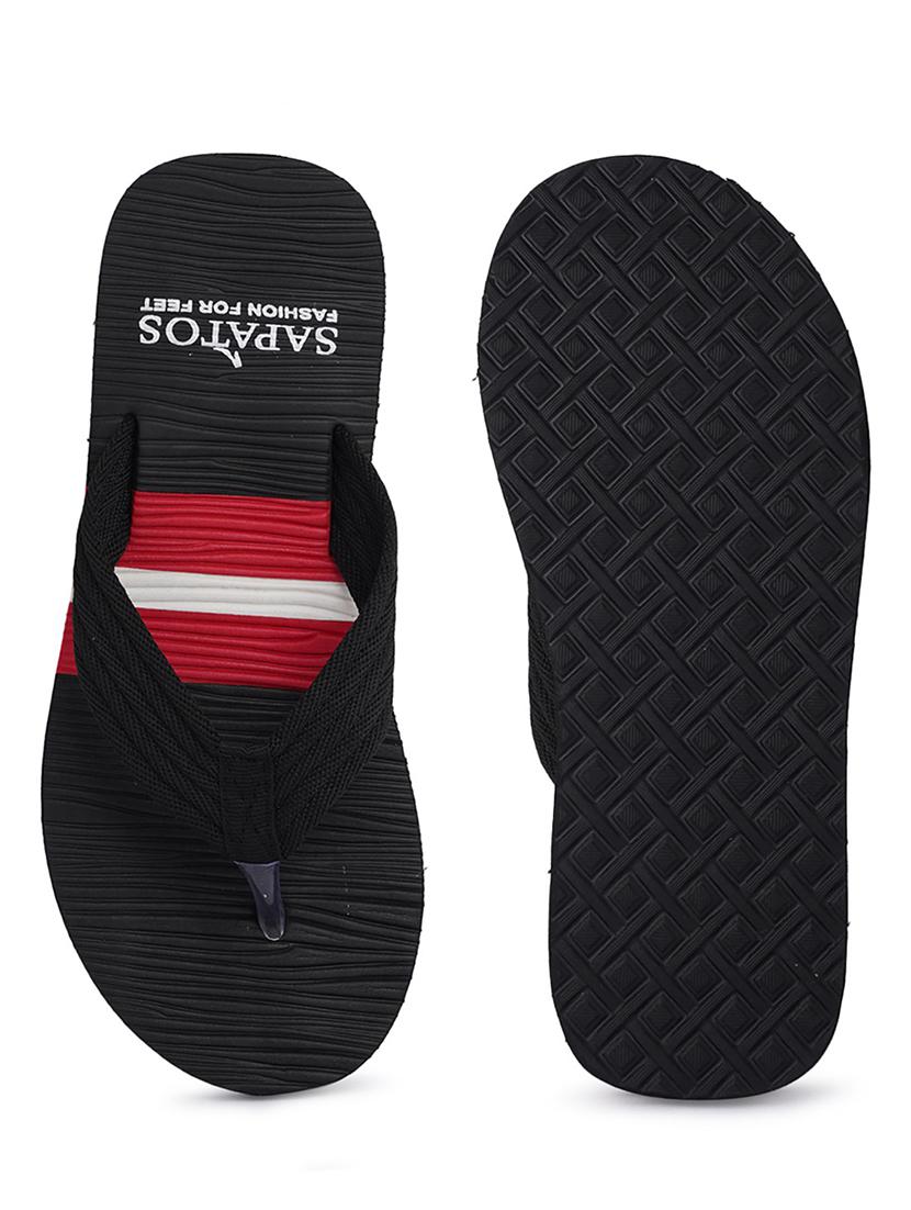 black flip flop slipper - 19129448 - Standard Image - 3