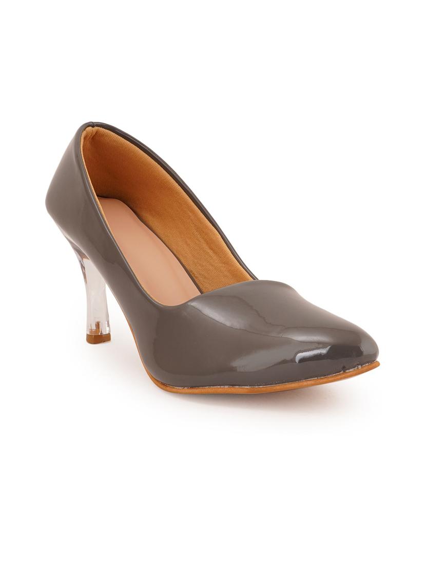 grey pump sandal - 19129636 - Zoom Image - 0