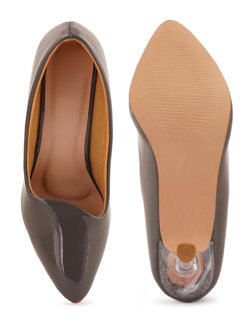 grey pump sandal - 19129636 - Standard Image - 3