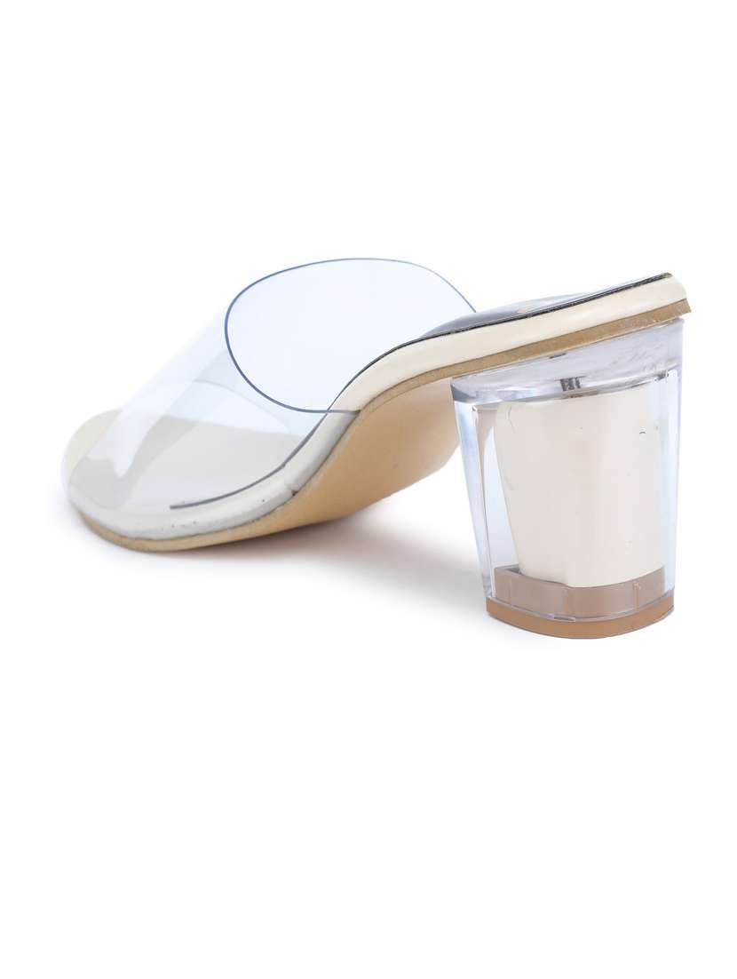 beige slip on sandal - 19129722 - Standard Image - 3