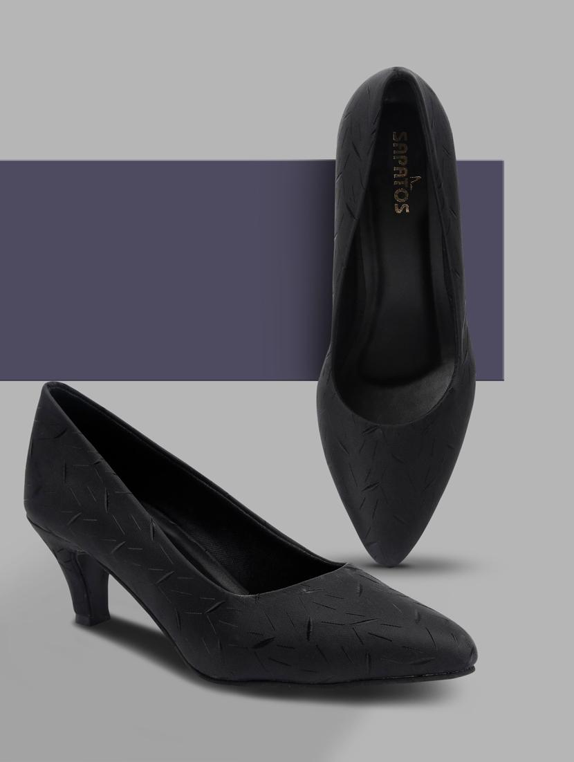 black pump sandal - 19129755 - Standard Image - 3