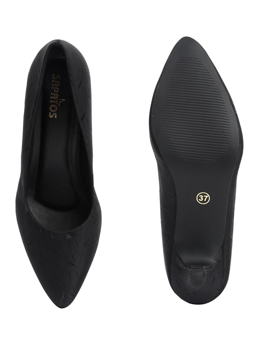 black pump sandal - 19129755 - Standard Image - 5