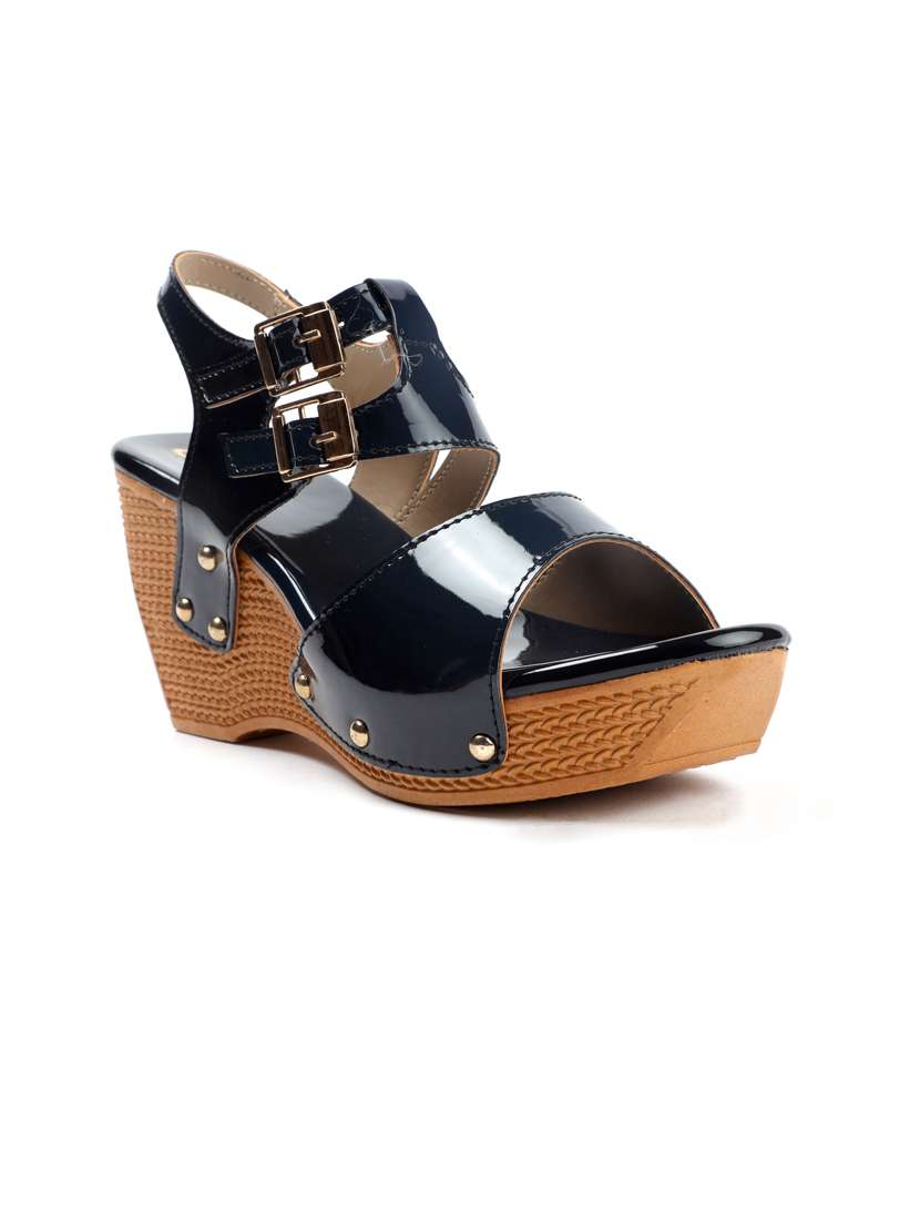 black ankle strap sandal - 19129783 - Zoom Image - 0