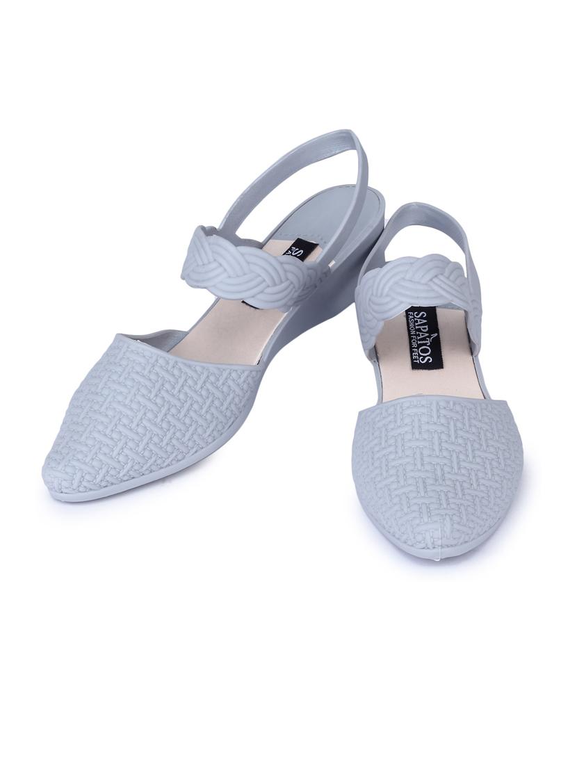 grey back strap sandal - 19129791 - Standard Image - 3