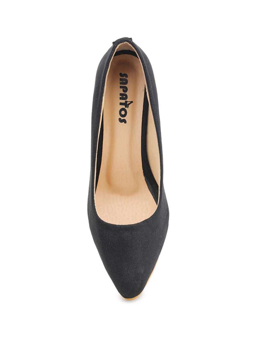 women solid slip on pump - 19129828 -  Standard Image - 3