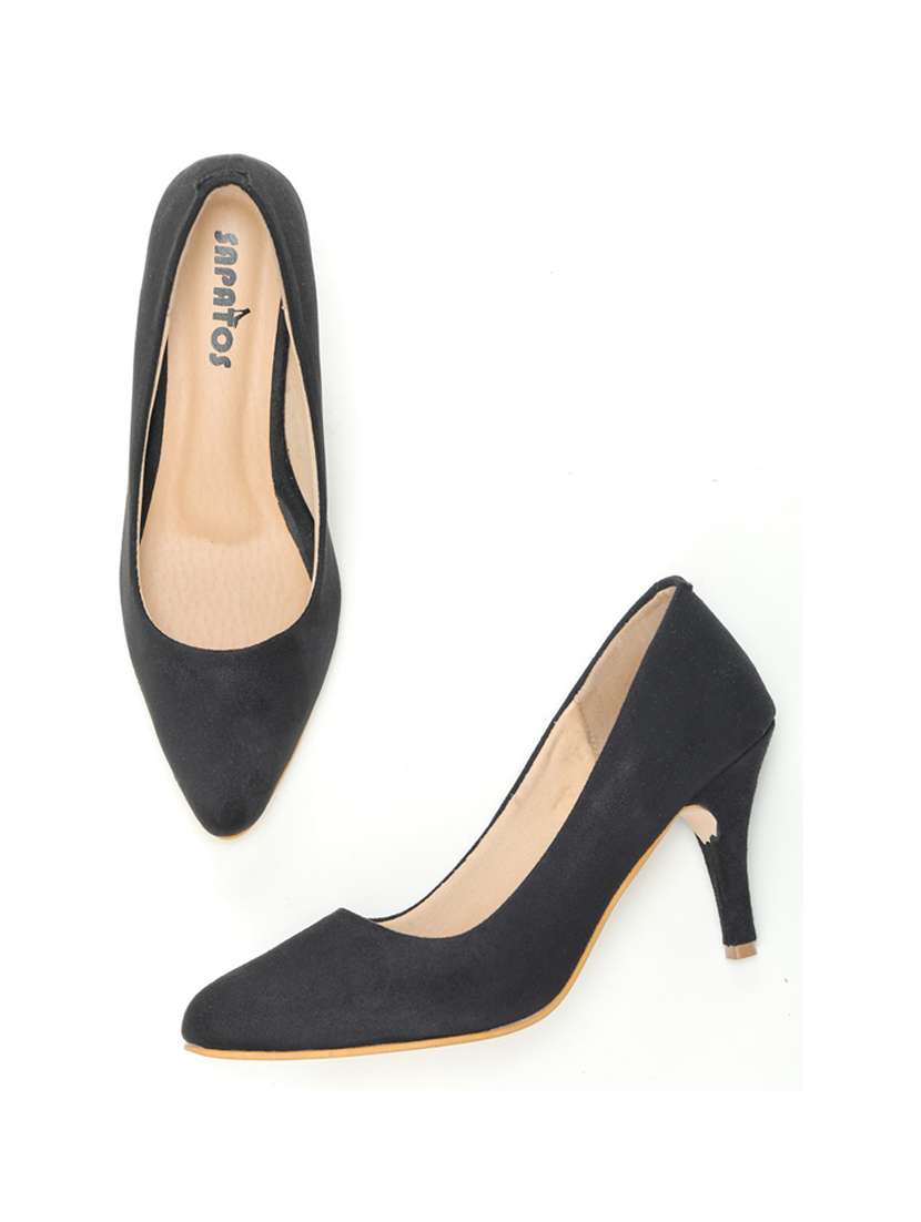 women solid slip on pump - 19129828 -  Standard Image - 5