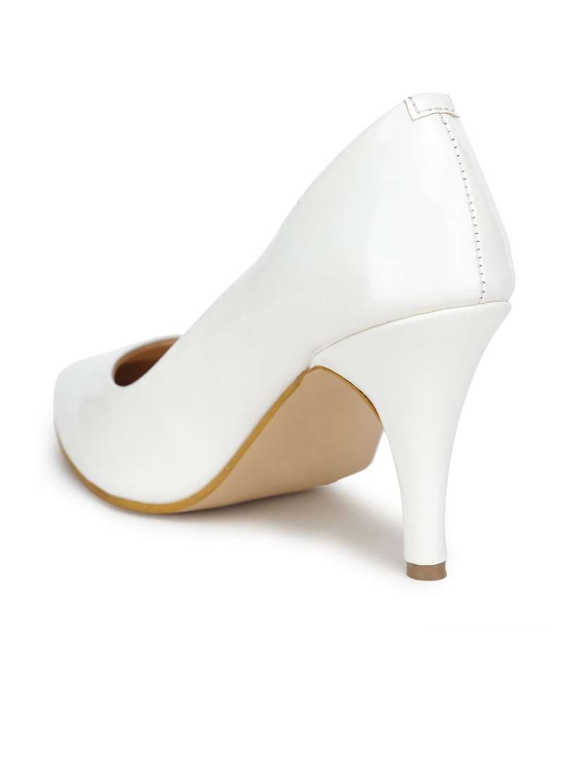 women solid slip on pump - 19129831 -  Standard Image - 3