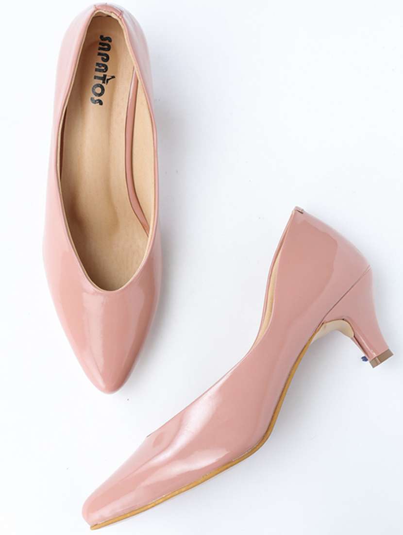 women solid slip on pump - 19129842 -  Standard Image - 5