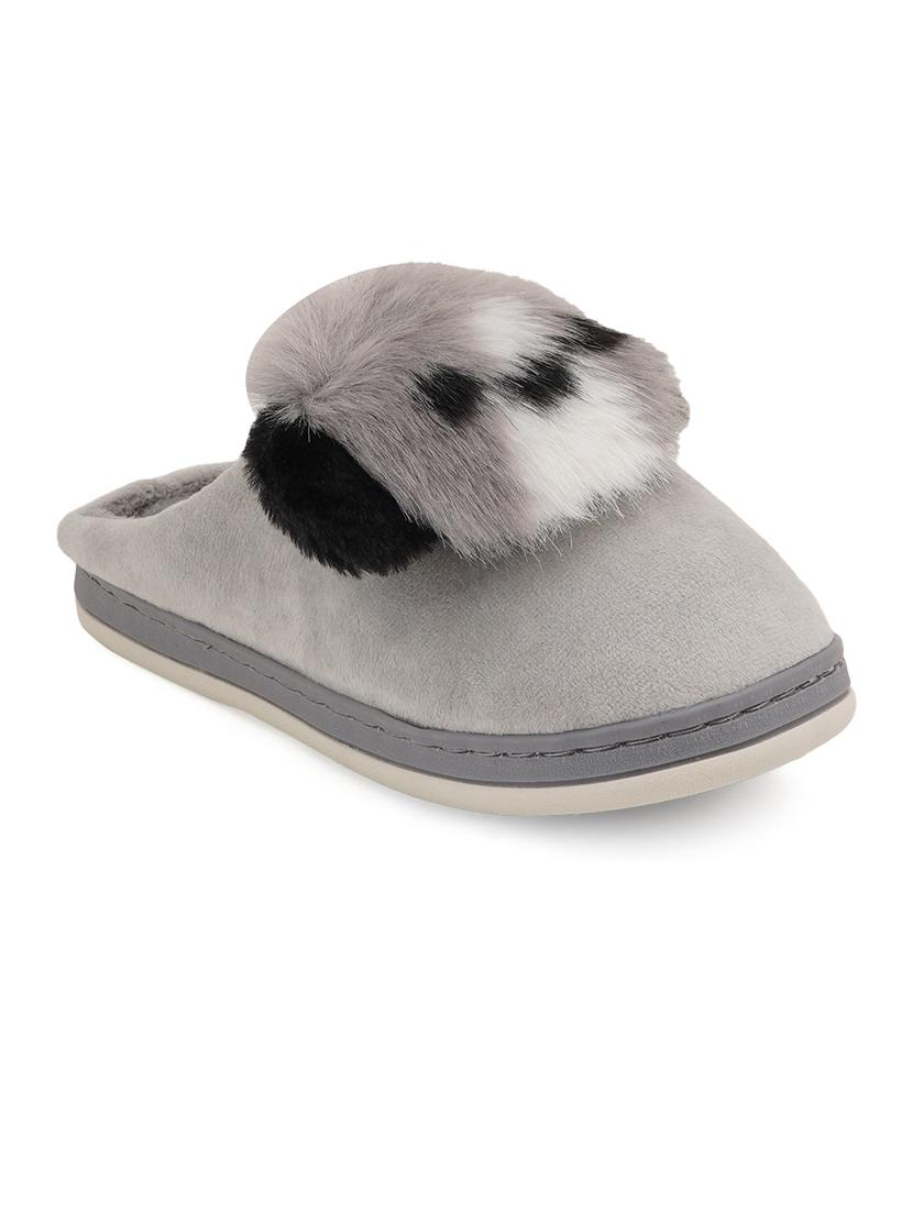 grey slippers flip flop - 19129873 -  Zoom Image - 0
