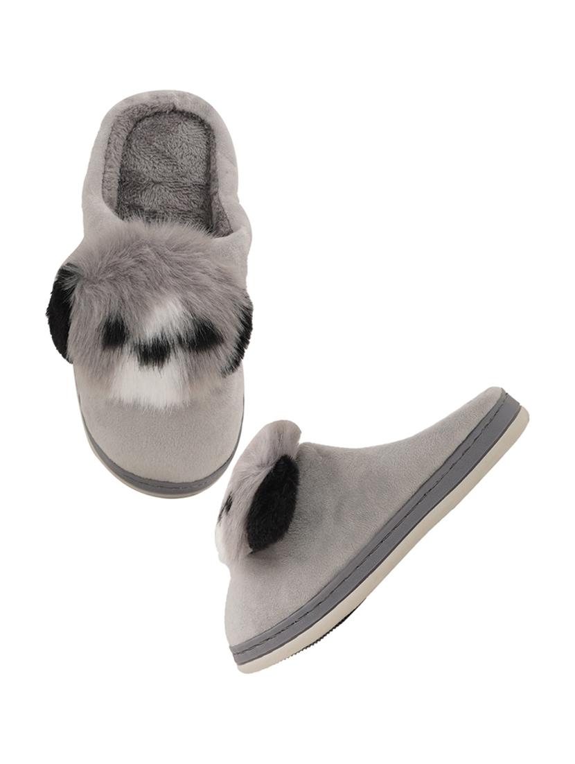 grey slippers flip flop - 19129873 - Standard Image - 3