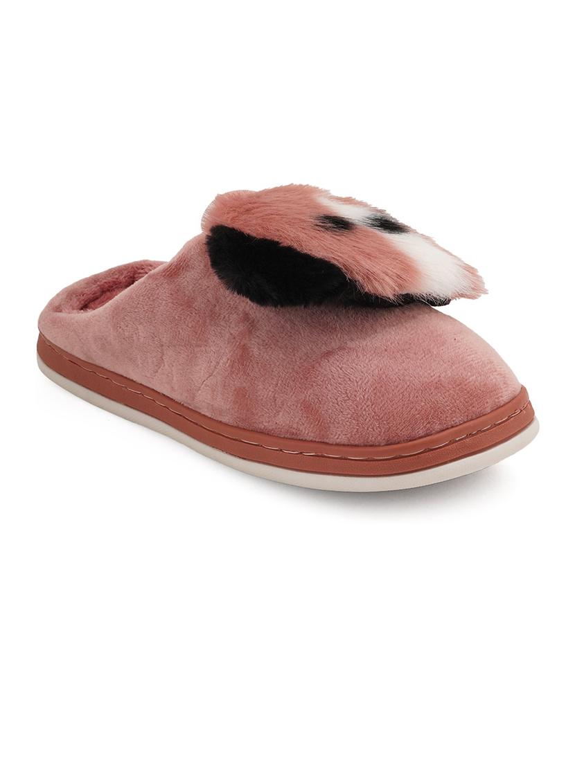pink fabric slippers flip flops - 19129878 - Zoom Image - 0