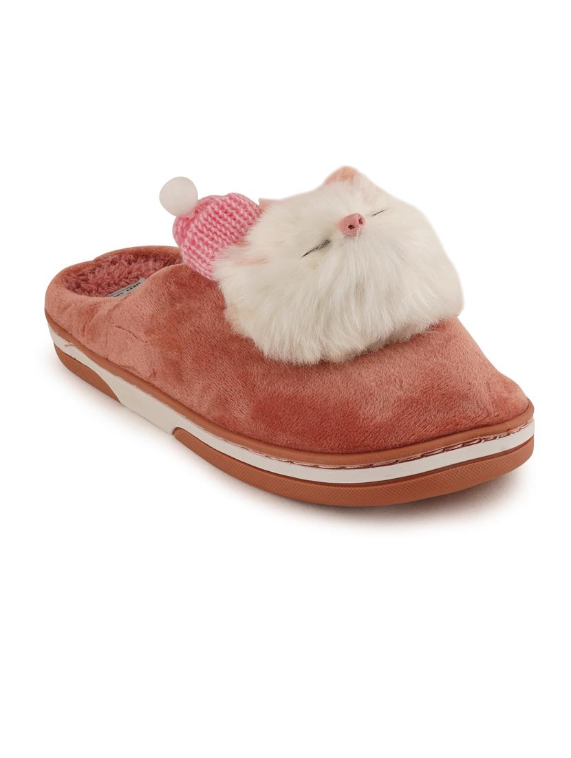 brown slides flip flop - 19129886 - Zoom Image - 0