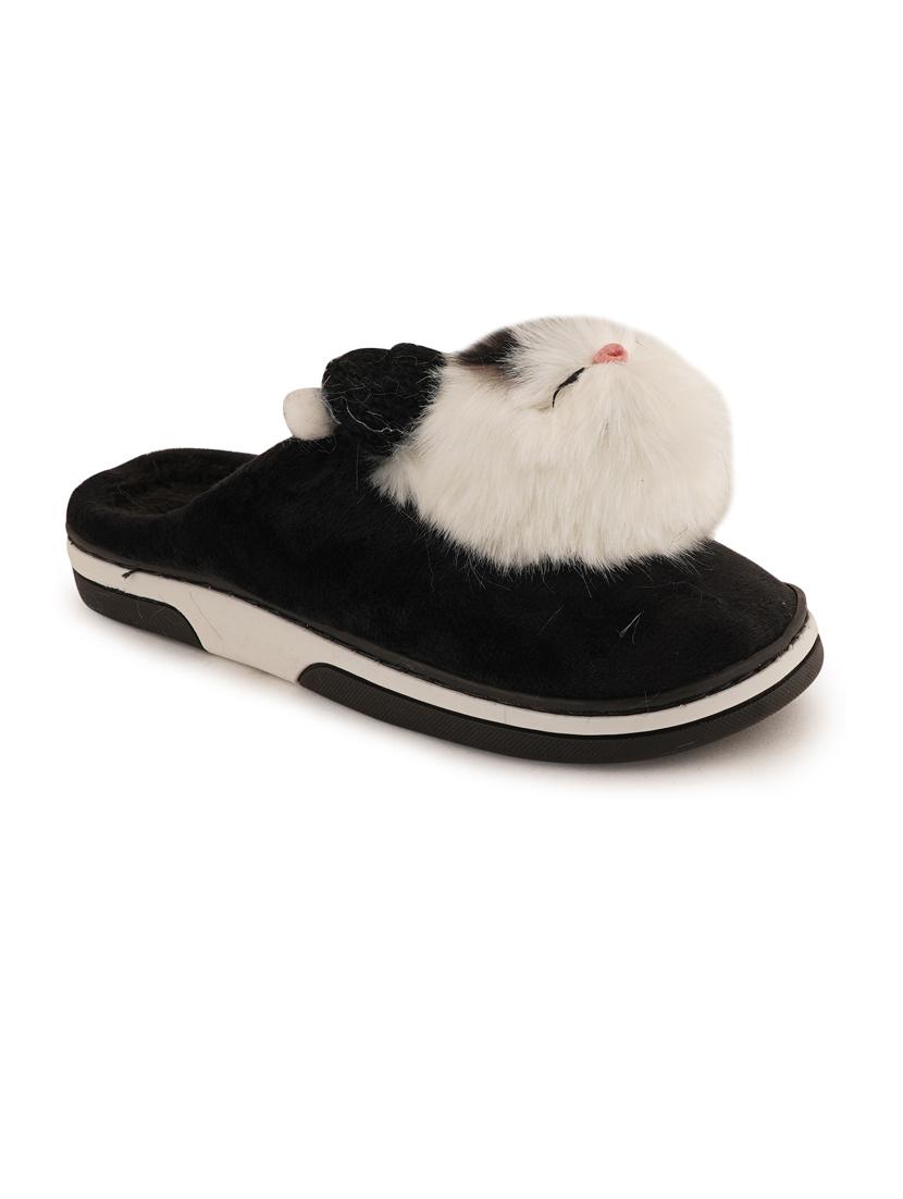 black slides flip flop - 19129888 - Zoom Image - 0