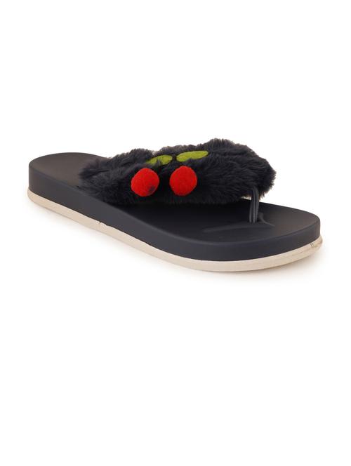 black flip flops  - 19129889 -  Standard Image - 0