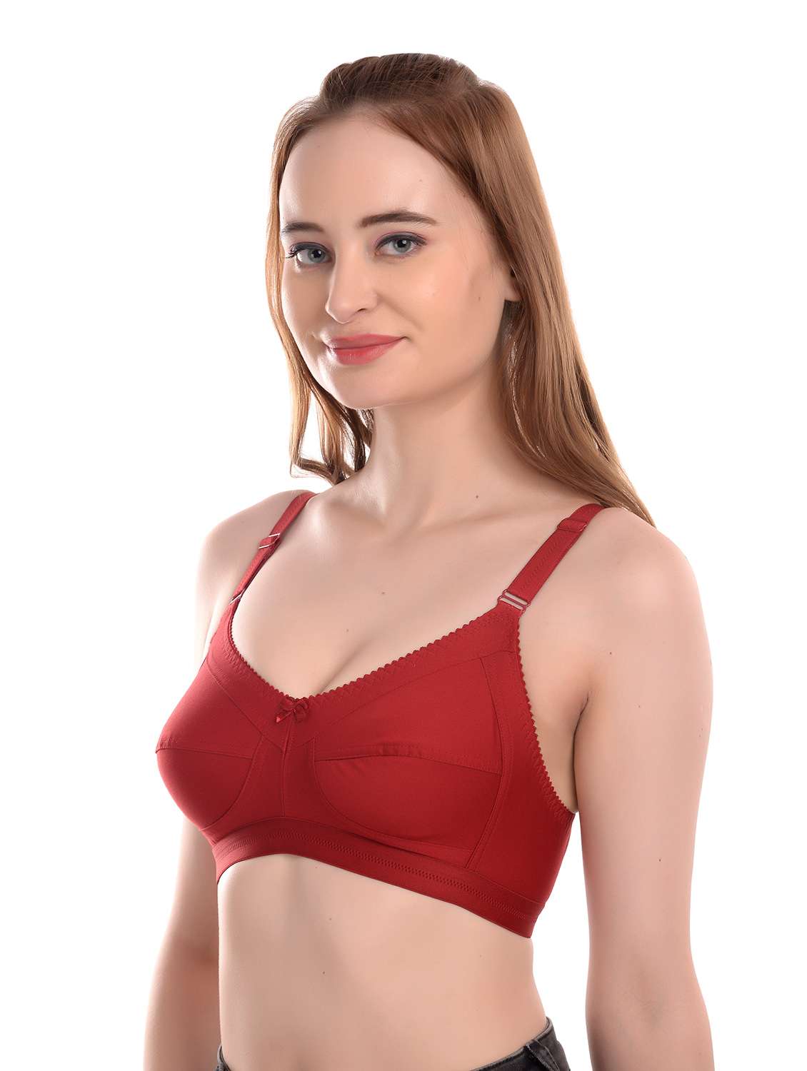 pack of  2 solid t-shirt bra  - 19131566 -  Standard Image - 5