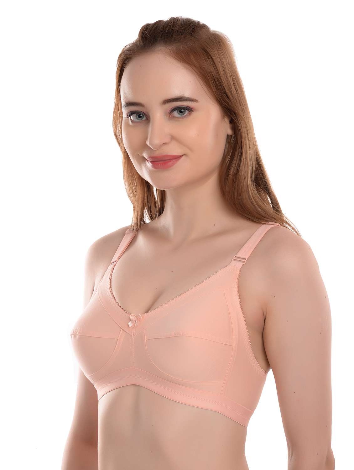 pack of  2 solid t-shirt bra  - 19131570 -  Standard Image - 5