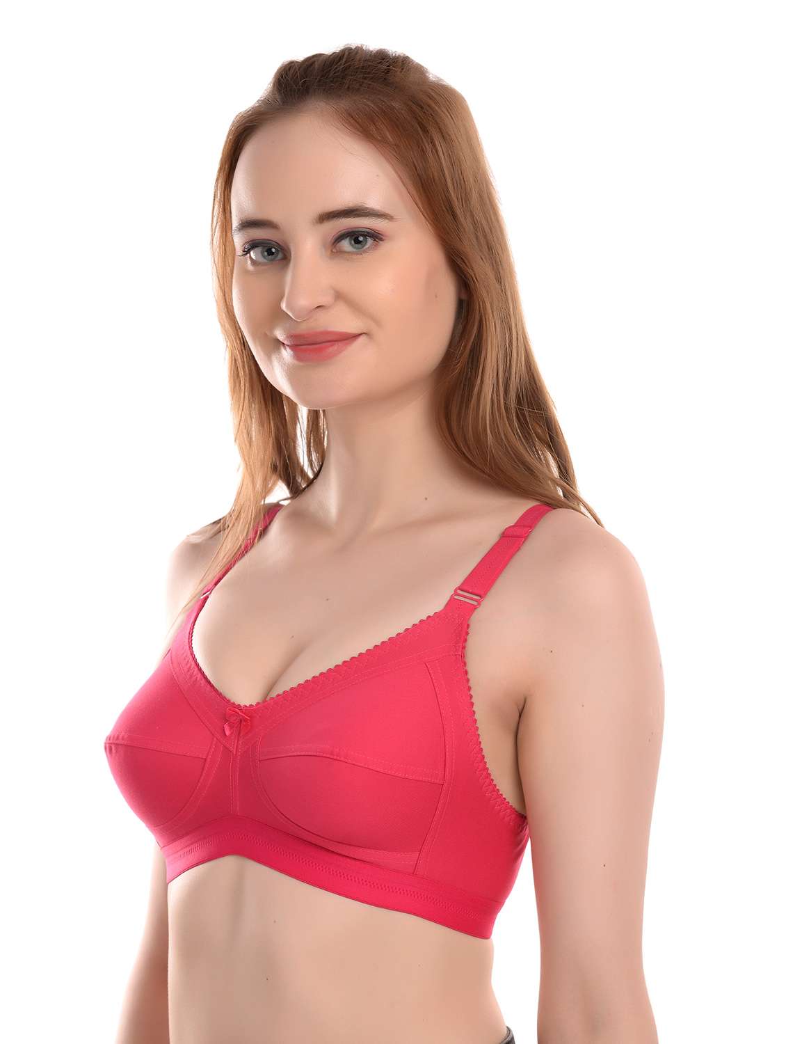 pack of  2 solid t-shirt bra  - 19131579 -  Standard Image - 5
