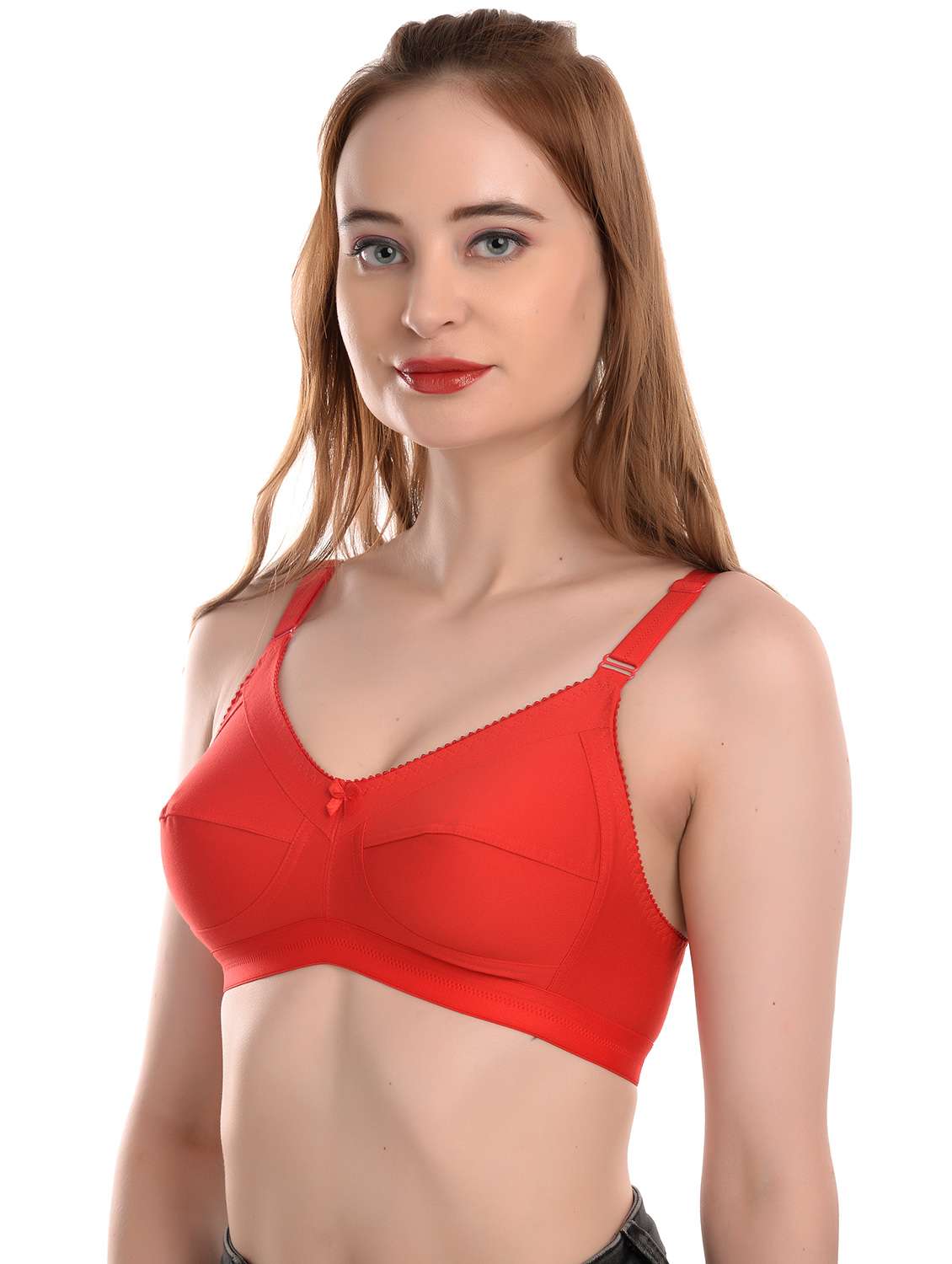 pack of  2 solid t-shirt bra  - 19131584 -  Standard Image - 5
