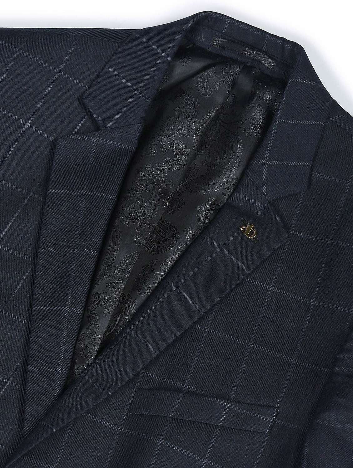 notched lapel single breasted formal blazer - 19132099 -  Standard Image - 5