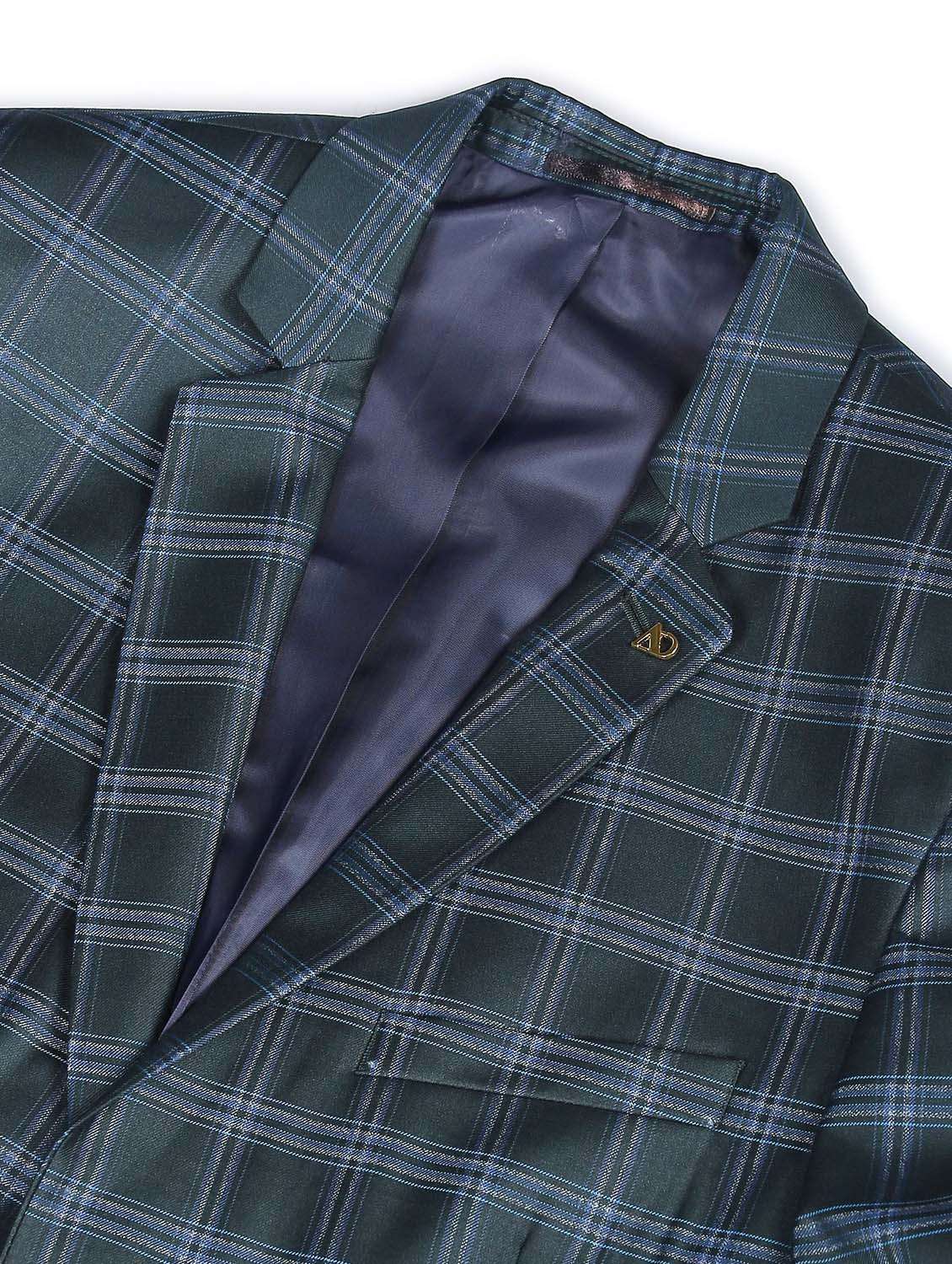 notched lapel single breasted formal blazer - 19132103 - Standard Image - 5