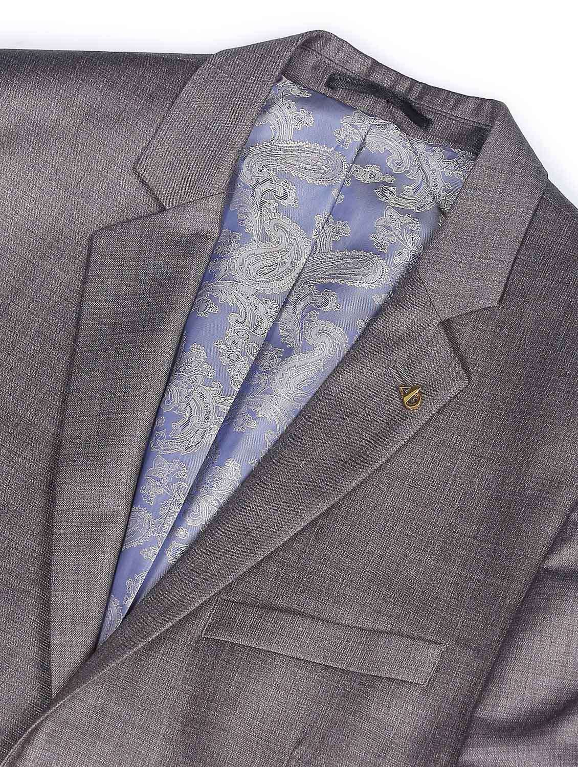 notched lapel single breasted formal blazer - 19132112 -  Standard Image - 5