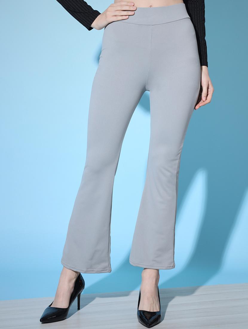 mid rise solid wide leg jegging - 19132139 - Zoom Image - 0