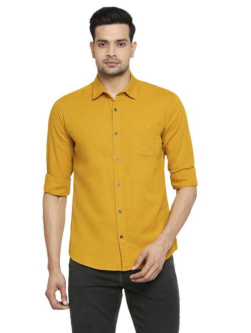 yellowsolid casual shirt - 19137546 -  Standard Image - 0