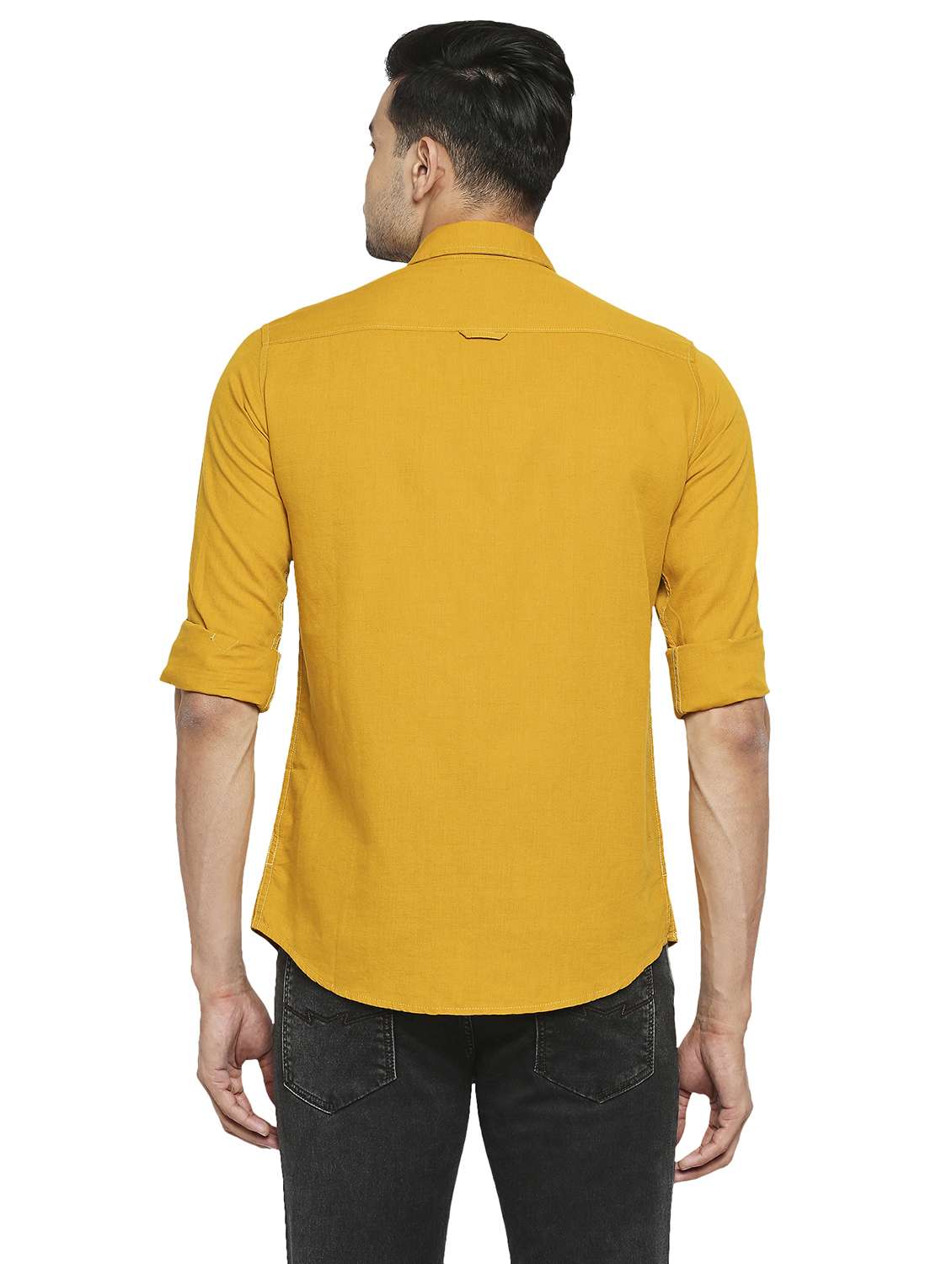 yellowsolid casual shirt - 19137546 - Standard Image - 3