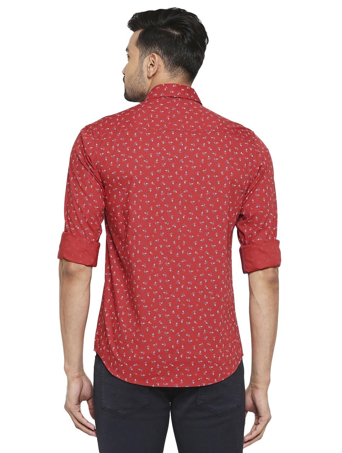 red striped casual shirt - 19137570 - Standard Image - 3