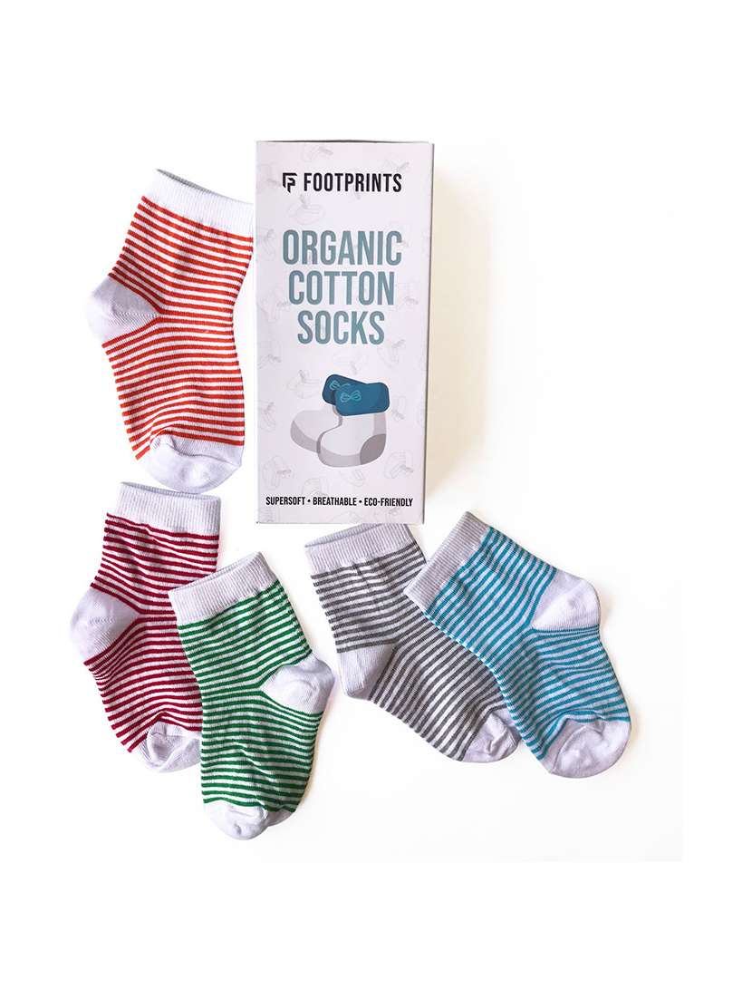 kids pack of 5 ankle length sock