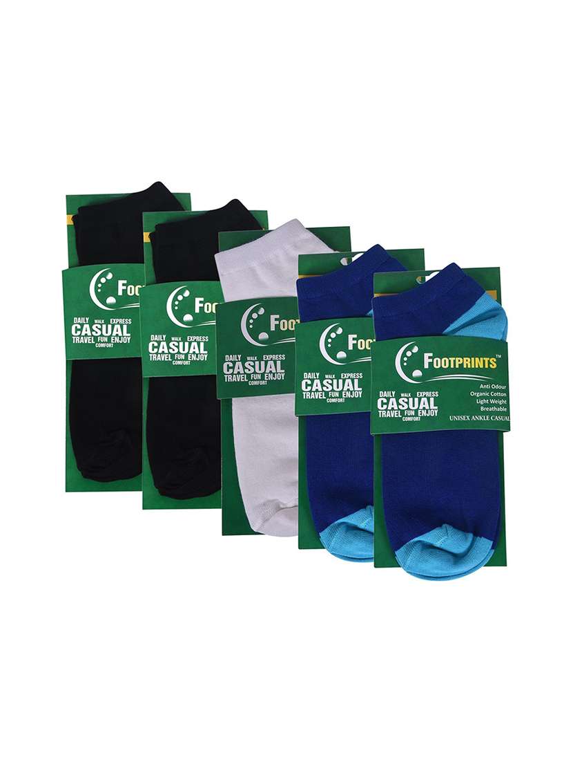 pack of 5 ankle length sock