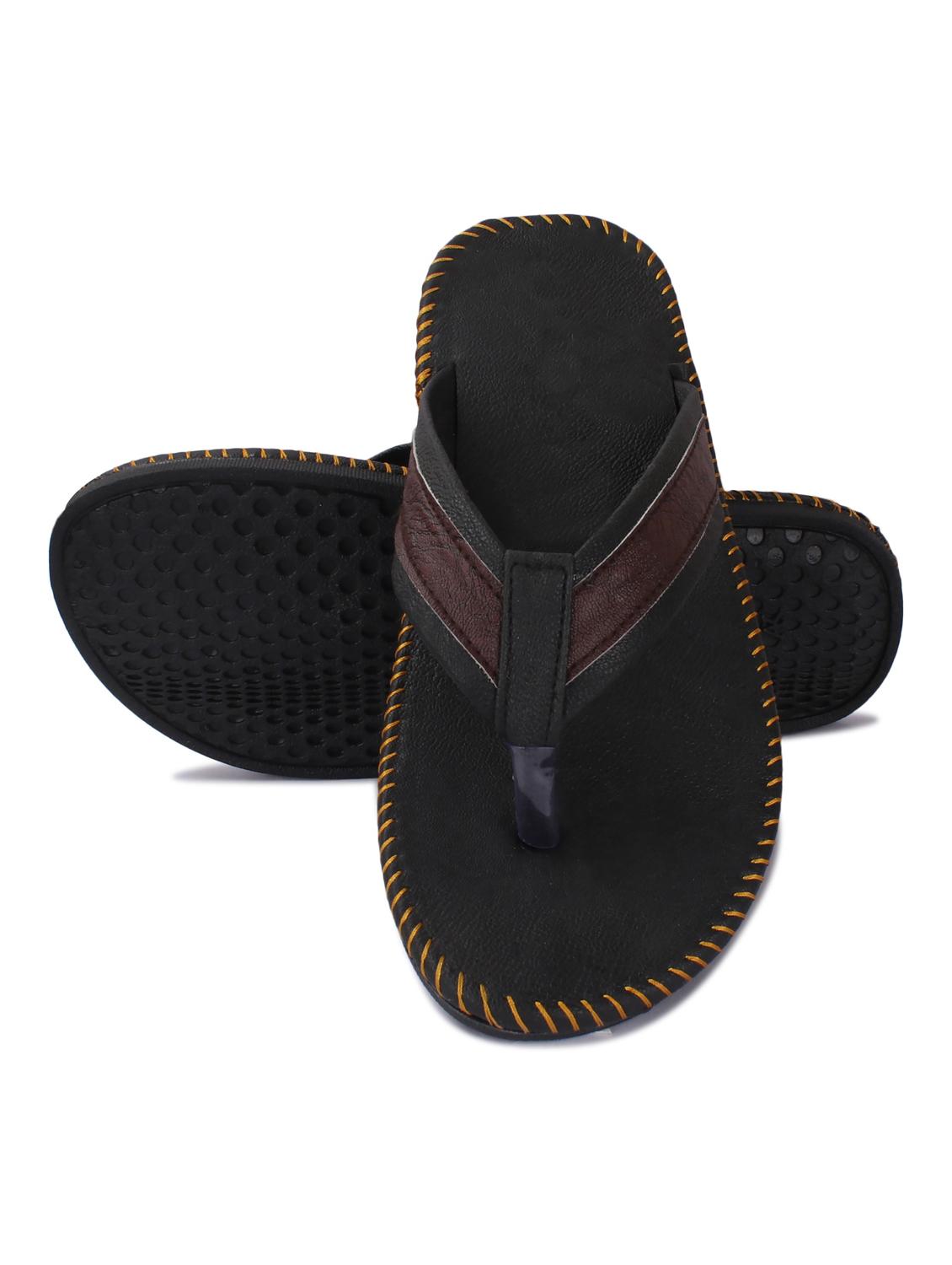 black slip on sandal - 19138536 - Standard Image - 3
