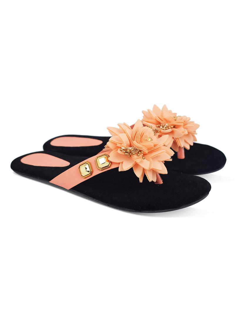 multi colored slip on flat sandal - 19138671 - Zoom Image - 0