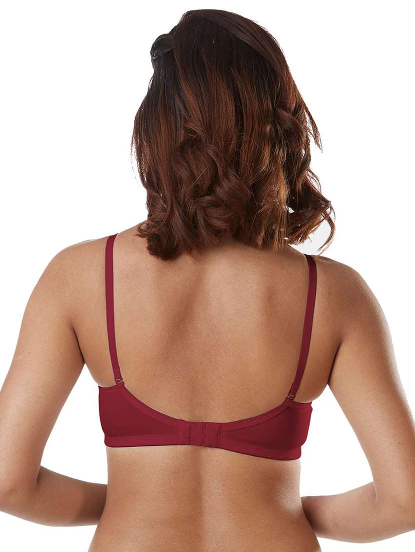 pack of 2 solid regular bra - 19139195 - Standard Image - 3