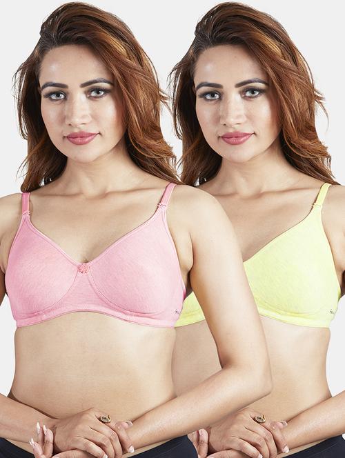 set of 2 solids t-shirt bras - 19139267 - Standard Image - 0