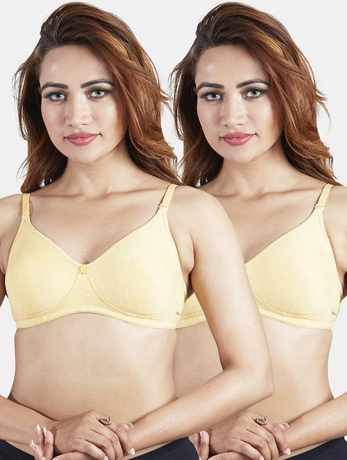 set of 2 solids t-shirt bras - 19139272 - Standard Image - 0
