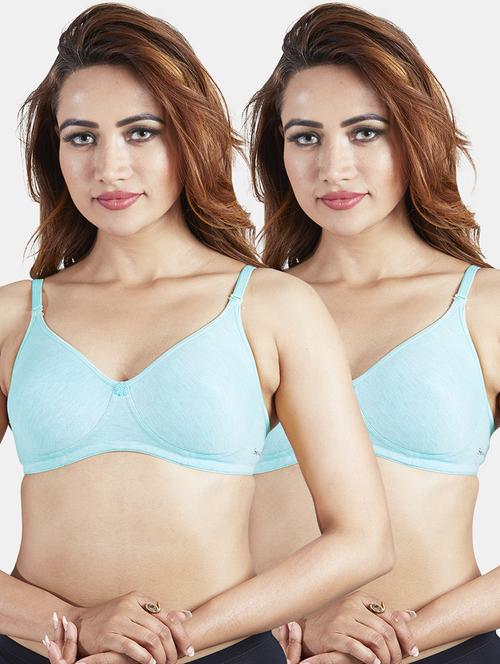 set of 2 solids t-shirt bras - 19139277 - Standard Image - 0
