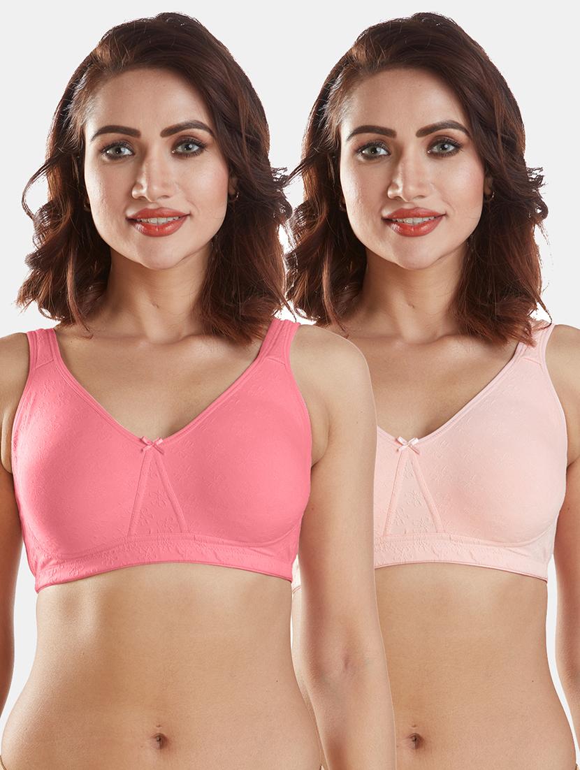 set of 2 solids t-shirt bras - 19139318 - Zoom Image - 0