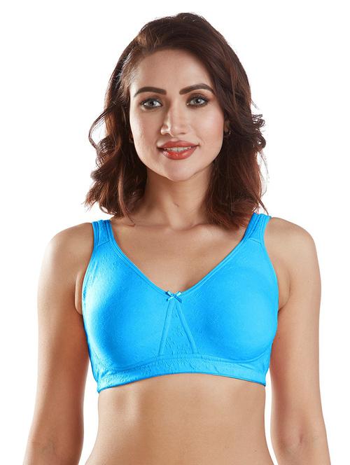 turquoise solid regular bra - 19139329 -  Standard Image - 0