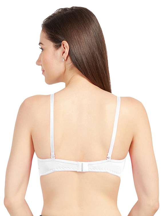 pack of 2 solid regular bra  - 19139343 -  Standard Image - 3